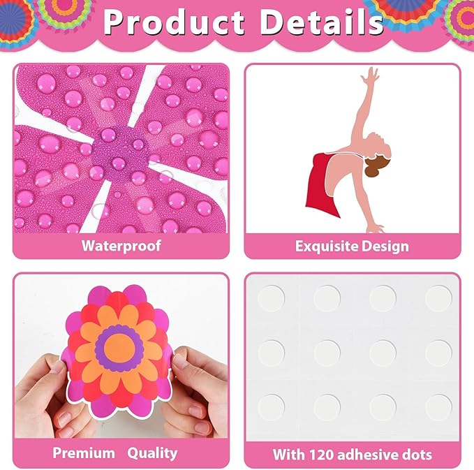 gisgfim Hispanic Heritage Month Bulletin Board Decorations Set Spanish English Classroom Latin American Cutouts National Hispanic Heritage Month Bulletin Board Decor for School Home Chalkboard Wall