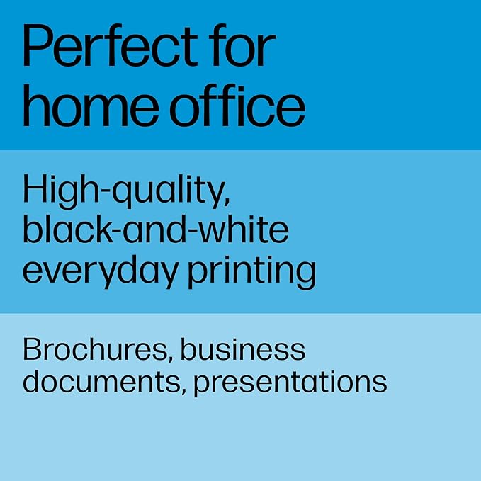 HP LaserJet M209d Laser Printer, Black and White, Automatic Duplex, USB Connection Only (Cable Included), Ideal in Home Office (8J9L0F) (Renewed)