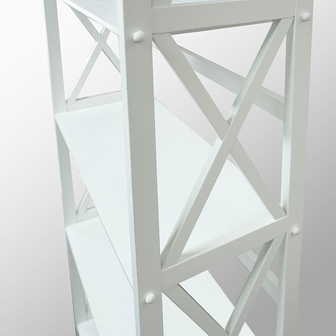 Casual Home Montego 3-Shelf Bookcase, White