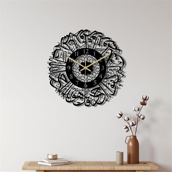 Wall Clock Accurate Timekeeping Wall Clock Not Ticking Battery Operated Wall Clock Minimalistic Wall Clock for Kitchen Offices Clock (Jscc003 A)