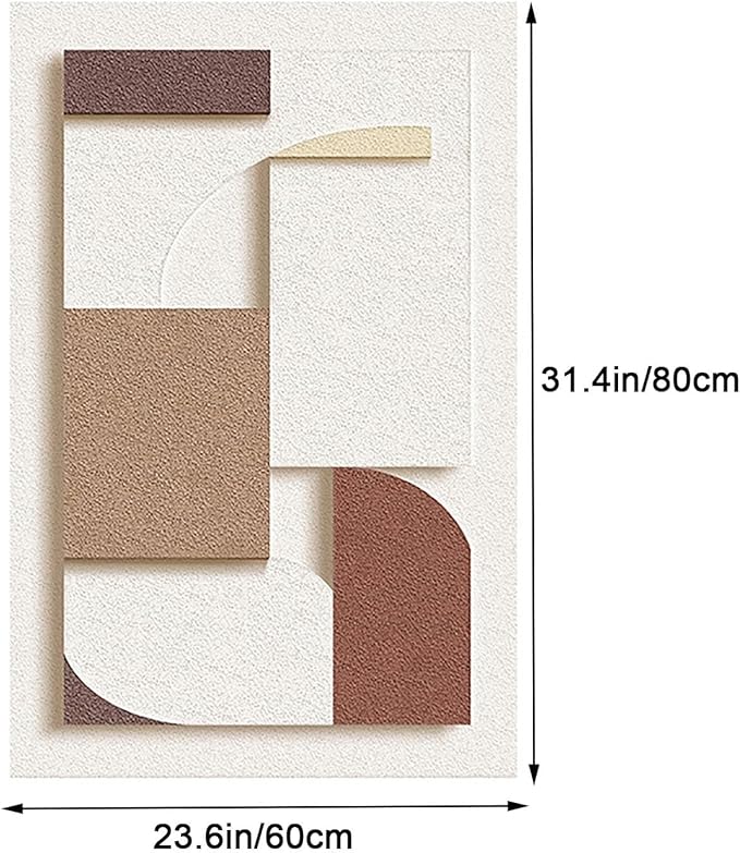 Paintings Wall Decor, Painting Wall Art，Wall Art for Living Room，for Office Abstract Artwork Bathroom Home Decor(A,23.6x31.4in/60x80cm)