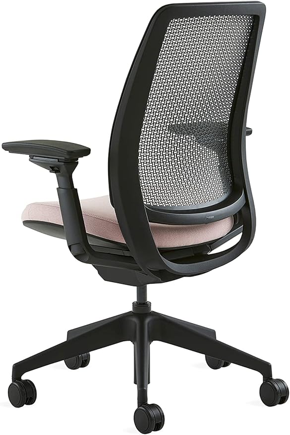 Steelcase Series 2 Office Chair, Air Back, Carpet Casters, Cogent Fabric (Merlot)