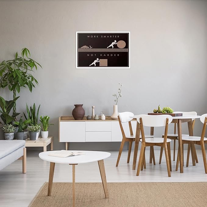 Modern Inspirational Pictures Wall Decor Artwork Entrepreneurial Motivational Quotes Canvas Posters Creative Black Posters Prints Painting For Office Living Room Wall Art Decor 16x24in Unframed