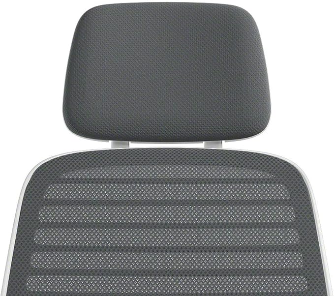 Steelcase Series 1 Headrest ONLY, Seagull Frame with 3D Microknit Fabric (Scarlet)