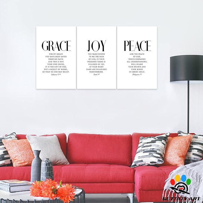 Office Wall Art-3 Panel Motivational Canvas Art for Home Office, Positive Quote Wall Decor, Entrepreneur Words Poster Frame 20'x30'x3Pcs