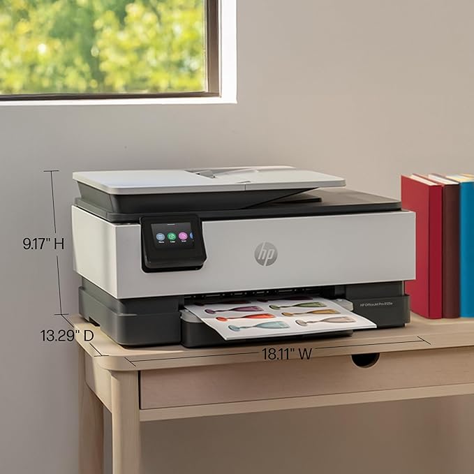 HP OfficeJet Pro 8125e Wireless All-in-One Color Inkjet Printer, Home Office, Print/Scan/Copy, ADF, Duplex Printing, AI-Enabled (Renewed)