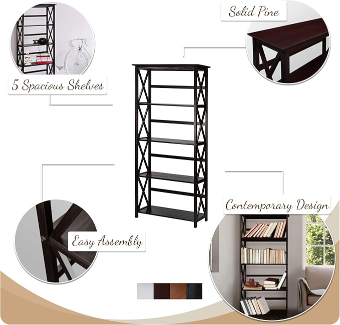 Casual Home Shelf Bookcase