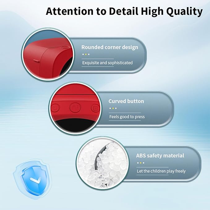 AI Sticker Box Printer, Smart AI Voice Stickerbox Printer Maker Mini Thermal Label Printer with Display, Inkless Portable Sticker Maker for Home Office Study & DIY Projects (A)