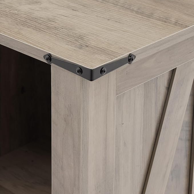 9 Cube Storage Organizer, 3 Tier Book Shelf with Led Lights, Farmhouse Book Shelves for Living Room, Horizontal Toy Storage Bookshelf, Wood Display Bookcase Cabinet for Bedroom, Office, Grey