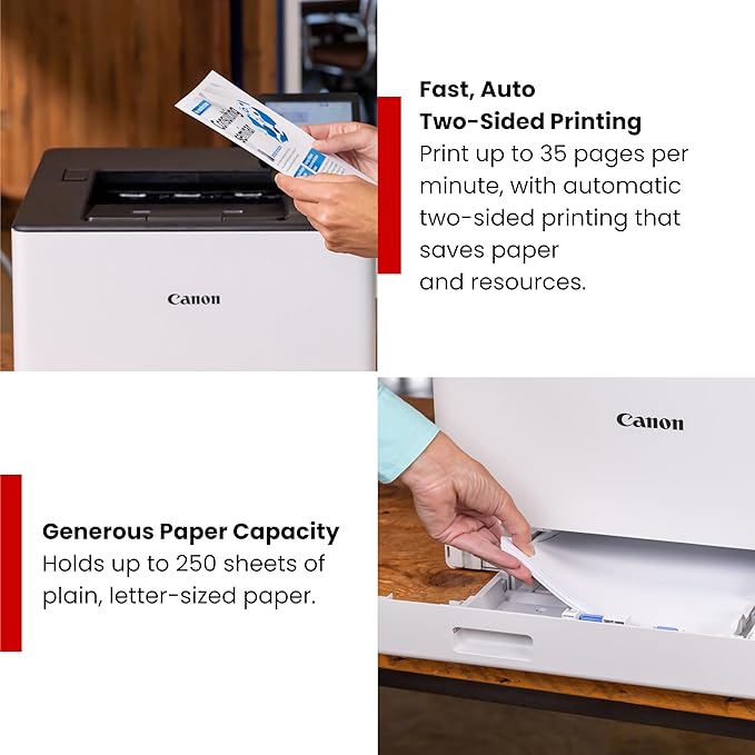 Canon Color imageCLASS LBP674Cdw II - Wireless, Duplex, Laser Printer with 3 Year Limited Warranty, 35 PPM