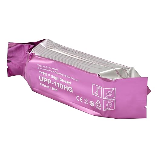 Ultrasound Paper Thermal Print Media upp 110hg high Gloss Film
