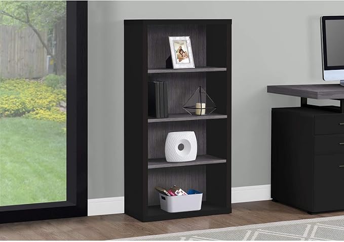Monarch Specialties Bookcase, Black