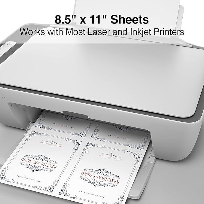 STAPLES Matte Postcards, 5.5” x 4.25”, White, 800/Carton – Blank Postcards for Printing & Mailing