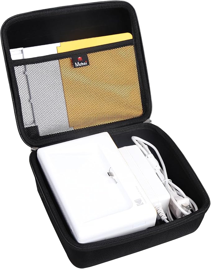 Mchoi Hard Case Fits for Kodak Dock Plus 4PASS / Kodak Dock Premium 4x6 Portable Instant Photo Printer, Case Only (Black)