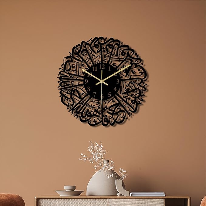 Wall Clock Accurate Timekeeping Wall Clock Not Ticking Battery Operated Wall Clock Minimalistic Wall Clock for Kitchen Offices Clock (Jscc012 A)
