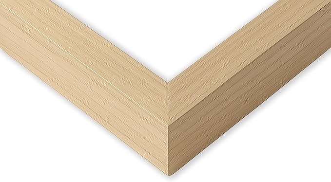 Diploma Frame with Tassel Holder Natural Wood Shadowbox Black Over Gold Mat - Fits 10 x 13 Degree Made in the USA