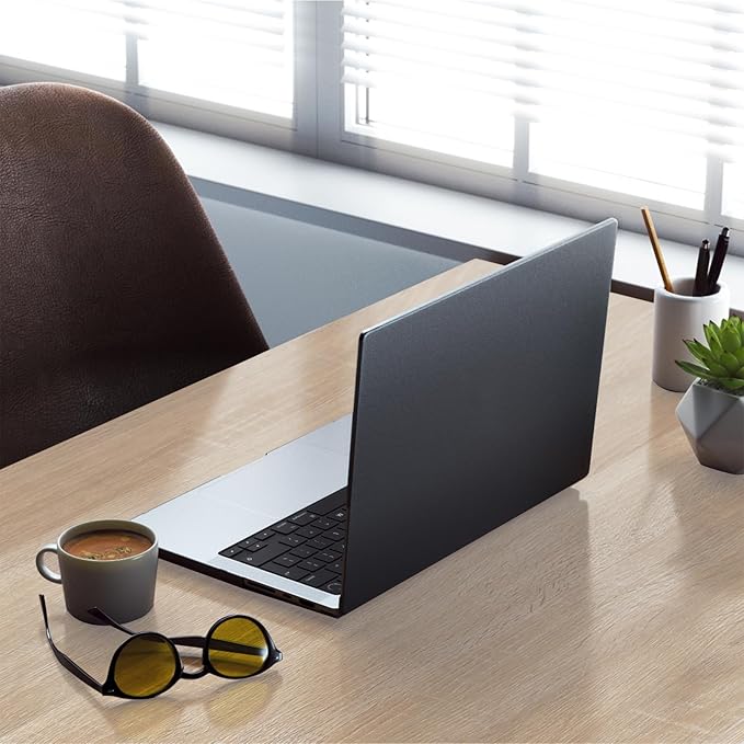 Computer Desk, 48 Inch Office Desk with Metal Frame, Home Office Desk, Modern Simple Style for Home Office, Living Room, Bedroom, Nature