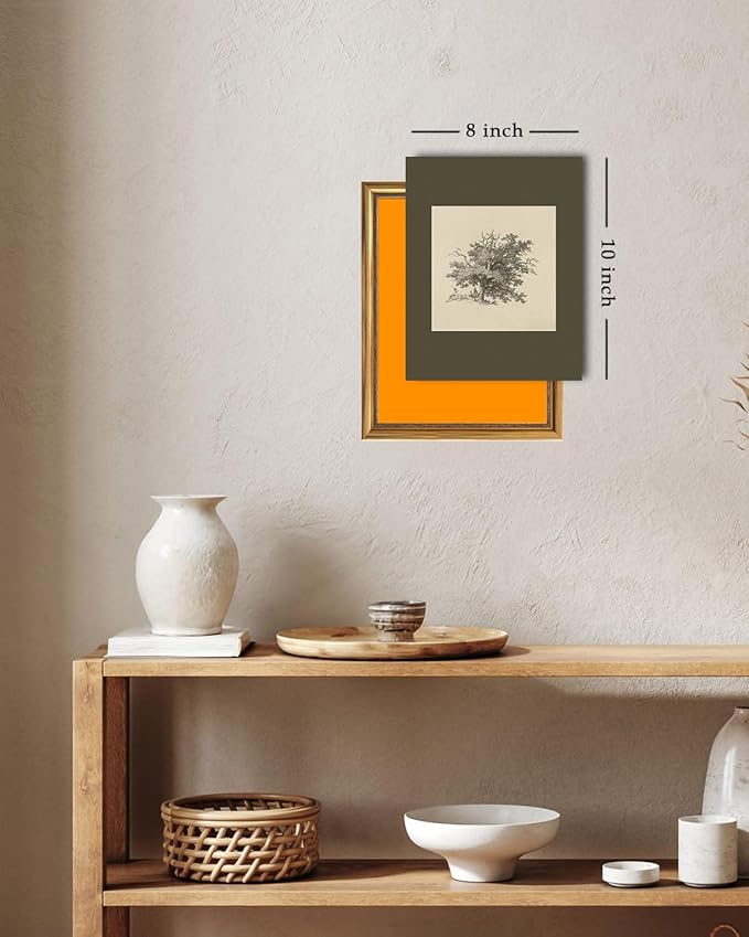 Kizbok Vintage Wall Art Prints, Farmhouse Tree Sketch Landscape Painting Prints for Wall Decor, Antique Whimsical Woodland Scene Nature Forest Art Pictures for Bedroom, Rustic Neutral Vintage Siege Green Artwork Poster for Bathroom Bedroom Gallery Home...