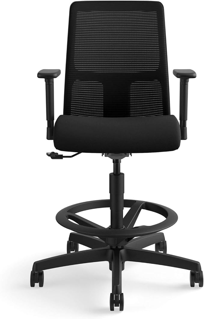 HON Ignition Task Stool Chair, in Black (HITS5)