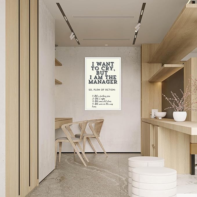 Trendy Motivational Positive Quotes Canvas Poster Work Motivation Hustle Inspiring Sign Prints Painting Funky Motivational Quotes Wall Art For Office Living Room Wall Decor 8x12in Unframed