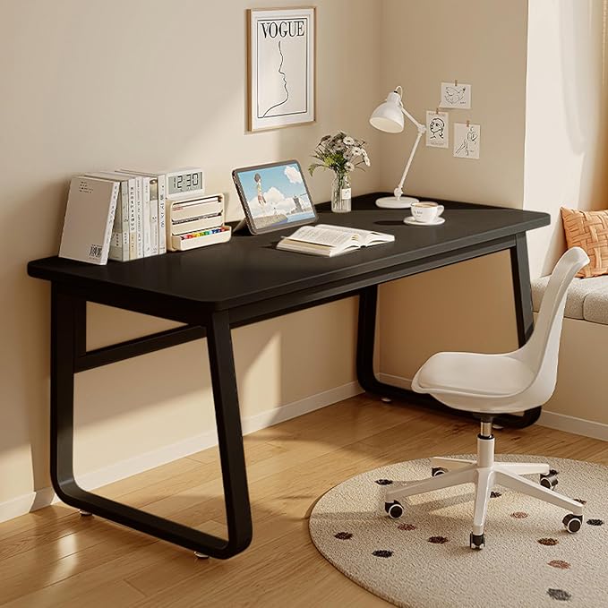 Modern Desk 55 Inch Computer Table Simple Style Office Writing Desk Industrial Office Table