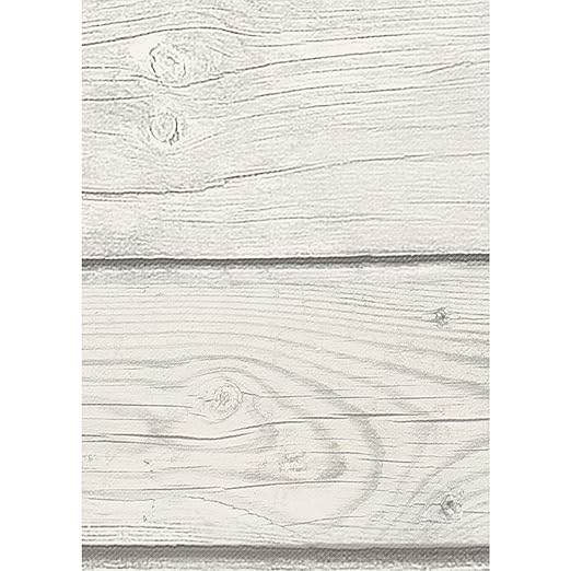 Teacher Created Resources Better Than Paper Bulletin Board Roll, 4' x 12', White Wood Design, 4 Rolls