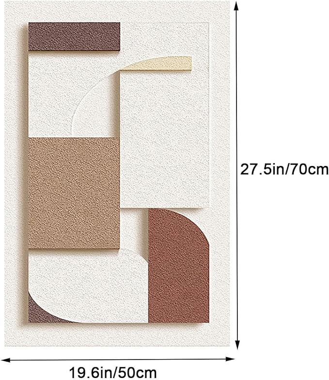 Paintings Wall Decor, Painting Wall Art，Wall Art for Living Room，for Office Abstract Artwork Bathroom Home Decor(B,19.6x27.5in/50x70cm)