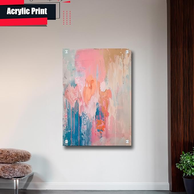 Unveiling Dimensions, Abstract Prints Modern Art for Office Wall, Textured and Captivating, Decor Poster, Print