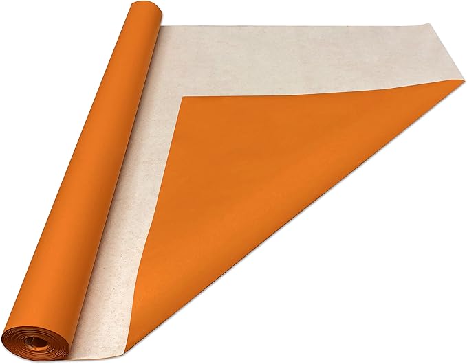 uBoxes Colored Kraft Paper Roll 25.7" X 82' Orange