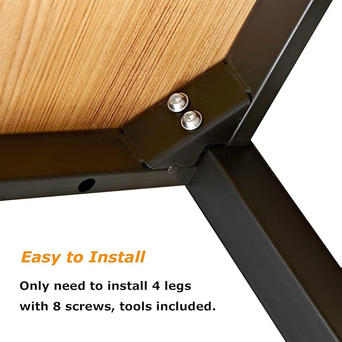 Soges Computer Desk,Office Desk Writing Table Workstation Table PC Desk Modern Simple Style