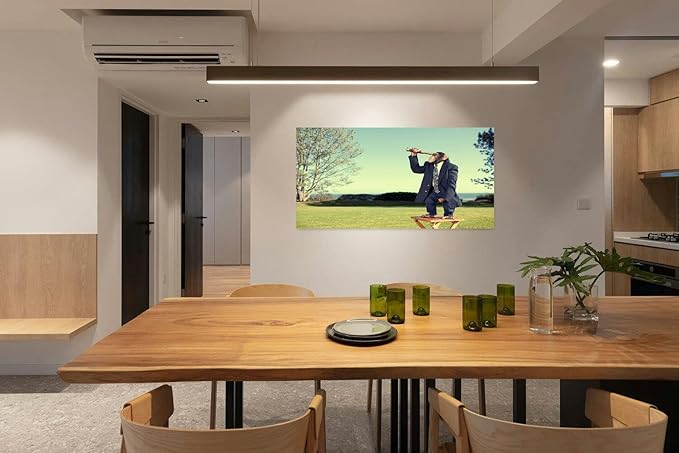 Canvas Wall Art for Living Room Bedroom Business Vision Big Large Wall Art Decor Framed Painting Wall Pictures Prints Artwork Office