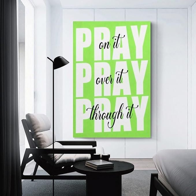 SunTianXiXi Office Desk Accessories Decor Sign Canvas Poster Wall Art Decor Print Picture Paintings for Living Room Bedroom Decoration Unframe-style-620x30inch(50x75cm)
