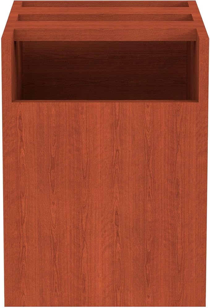 Alera Valencia Series 16 by 22 by 22-Inch 3/4 Box and File Pedestal, Medium Cherry