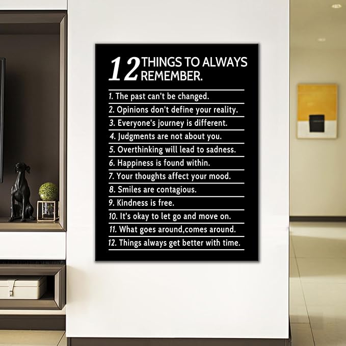 DINGFUN Inspirational Canvas Wall Art Motivational Poster Decor Inspiring Entrepreneur Quotes Picture Painting Artwork for Modern Home Men Women Living Room Office Gym Ready to Hang [30''Wx 40''H]