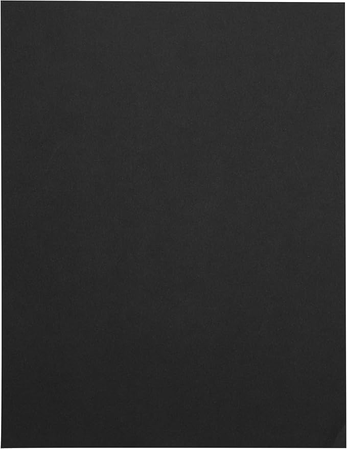 LUXPaper 8.5" x 11" Paper | Letter Size | Midnight Black | 28lb. (80lb. Text) | 1,000 Qty