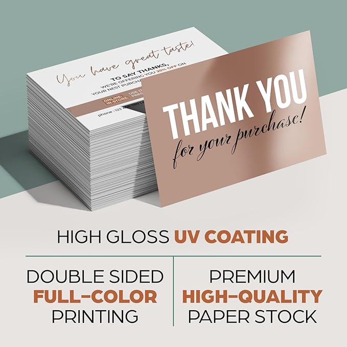 GotPrint Custom Printed Postcards – Upload Your Design or Text, 4x6 inches, Horizontal, front and back, 14 pt thick glossy cardstock, 4x6, 1000 Qty