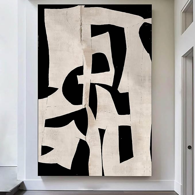 Living Room Decor Framed Wall Art Black Mens Office Decor Picture for Bedroom Dining Room Paintings Vintage Room Decor
