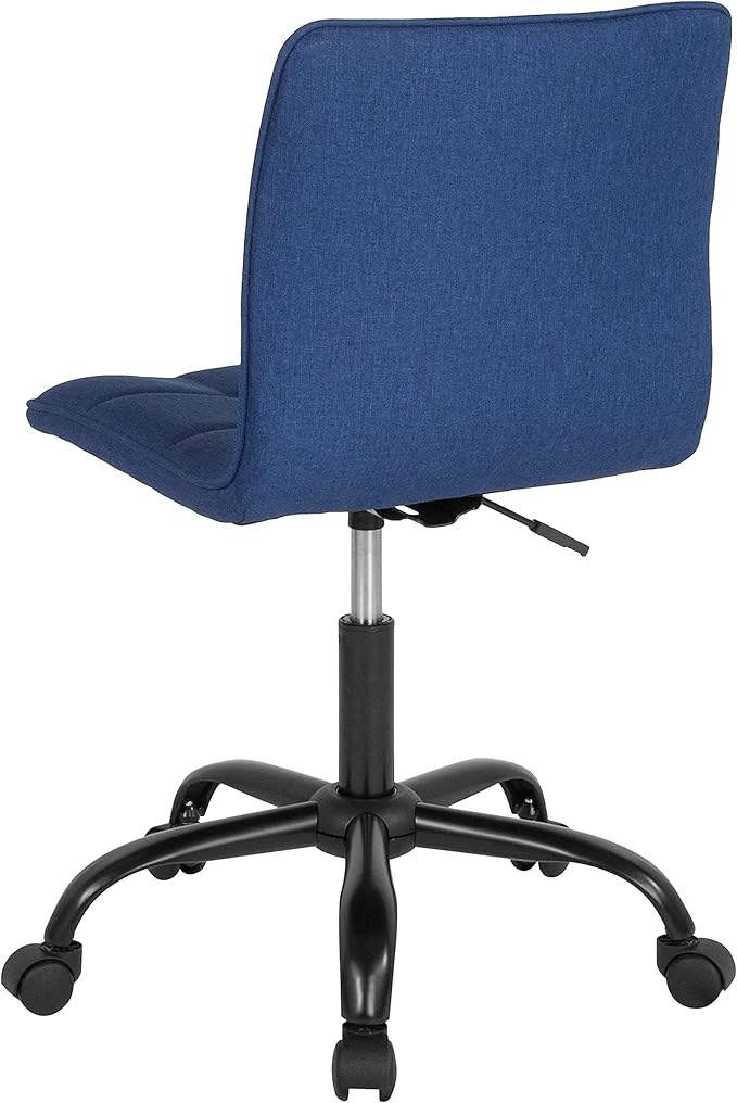 Flash Furniture Sorrento Home and Office Task Chair in Blue Fabric