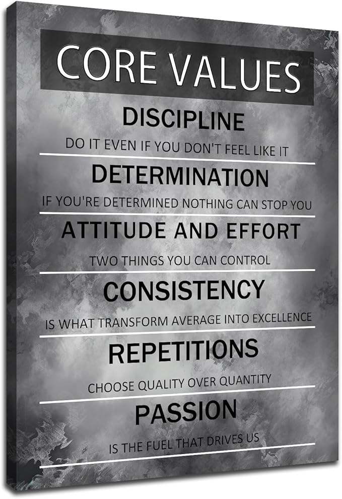 Black And White Inspirational Quotes Canvas Wall Art Entrepreneur Quotes Motivational Poster Print Use for Home Living Room Bedroom Office Wall Decor Framed Ready to Hang [30''Wx 40''H]
