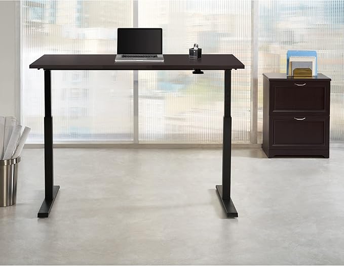 Realspace® Magellan 23-1/2"W x 16-9/16"D Lateral 2-Drawer File Cabinet, Espresso