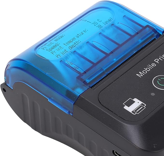 Thermal Label Printer 2in 203DPI 80mm for Home & Office Use – Durable Design, High Precision Printing