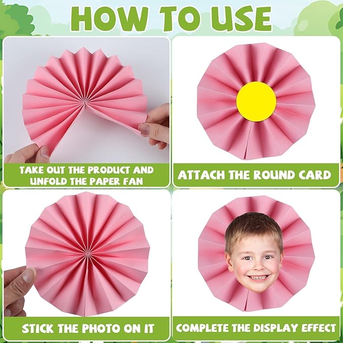 Spring Bulletin Board Classroom Decorations 3D Spring Butterfly Flower Bulletin Board Floral Photo Craft Cutouts for School Classroom Chalkboard Blackboard Kindergarten Home Office Supplies
