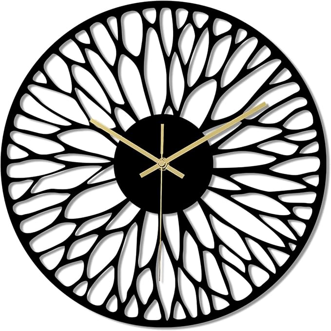 Wall Clock Accurate Timekeeping Wall Clock Not Ticking Battery Operated Wall Clock Minimalistic Wall Clock for Kitchen Offices Clock (Jscc016 A)