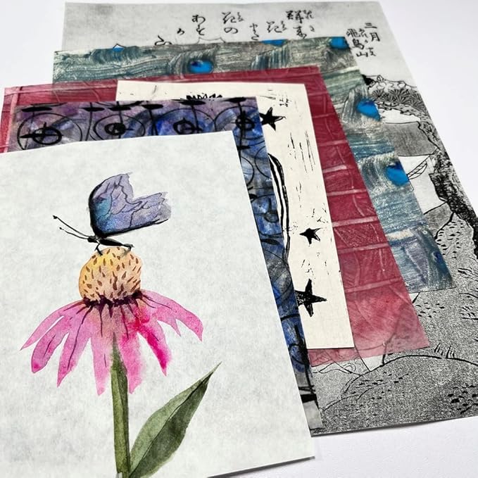 Yasutomo Asagami Paper, 20 Sheets, 10.75-Inch Height