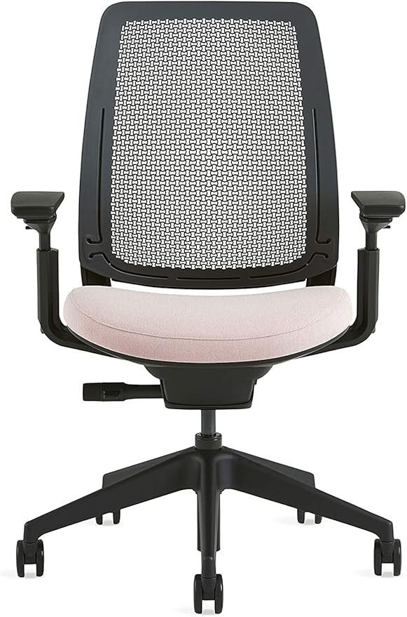 Steelcase Series 2 Office Chair, Air Back, Carpet Casters, Cogent Fabric (Lagoon)