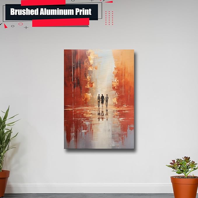Abstract Human Figurative Art, Colorful Abstract Poster Art, Office Wall Art Prints, Wall Art, Home Decor