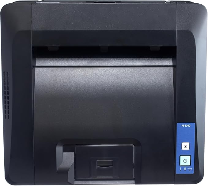 PB3300 Monochrome Laser Printer – 33 PPM Wireless Printer, Auto Duplex, WiFi & Ethernet, AirPrint & Mopria, 250-Sheet Tray, Compact Office Printer for Home & Small Business