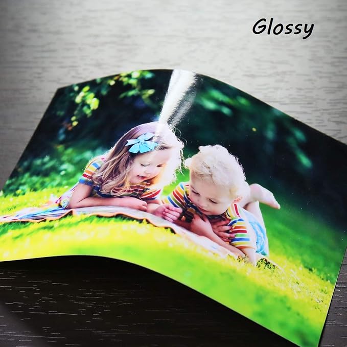 A-SUB Premium Photo Paper High Glossy 11x17 Inch 66lb for Inkjet Printers 50 Sheets, Single Sided