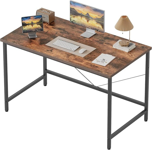Mericonia 32 inch Computer Desk, 0.6" Thick Modern Simple Study Writing Table, Office Desk for Home Bedroom Office