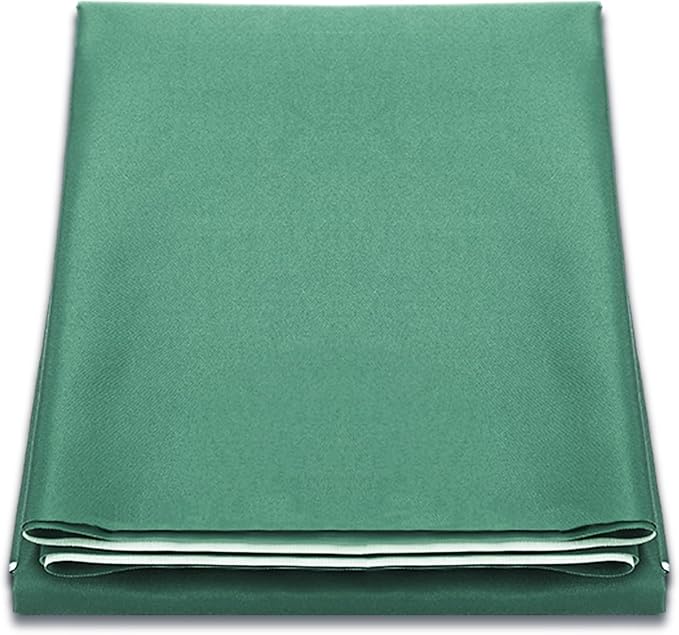 Bulletin Board Fabric 48 '' x 107 '' Class Fabric for Classroom Bulletin Board Background Decor, Pillows, Curtains, Crafts(Eucalyptus Leaf Green)